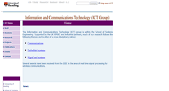 Desktop Screenshot of ict.reading.ac.uk